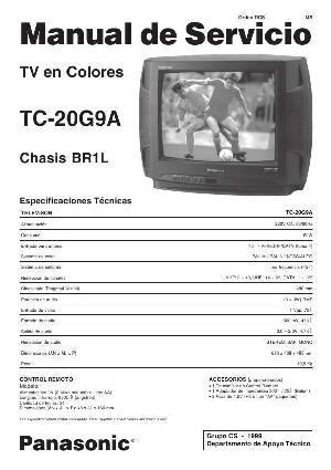 Сервисная инструкция Panasonic TC-20G9A, BR1L chassis ― Manual-Shop.ru