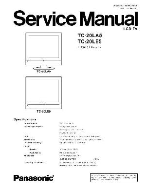Сервисная инструкция Panasonic TC-20LA5, TC-20LE5, LH32G-Chassis ― Manual-Shop.ru