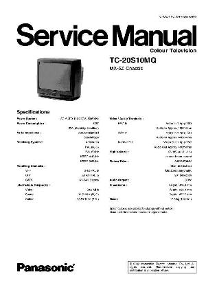 Сервисная инструкция Panasonic TC-20S10MQ, MX5Z-Chassis ― Manual-Shop.ru