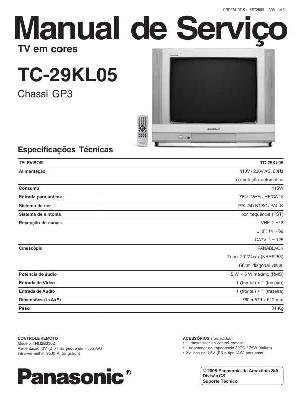 Сервисная инструкция Panasonic TC-29KL05, GP3-Chassis ― Manual-Shop.ru