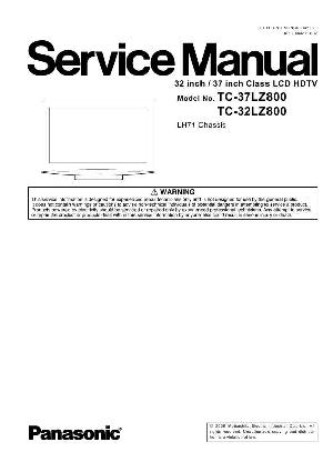 Сервисная инструкция Panasonic TC-32LZ800, TC-37LZ800, LH71-Chassis ― Manual-Shop.ru