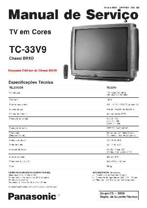 Сервисная инструкция Panasonic TC-33V9, BR1D-Chassis ― Manual-Shop.ru