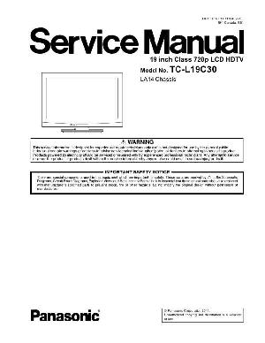 Сервисная инструкция Panasonic TC-L19C30 ― Manual-Shop.ru