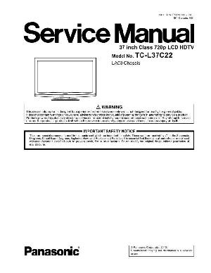 Сервисная инструкция Panasonic TC-L37C22 ― Manual-Shop.ru