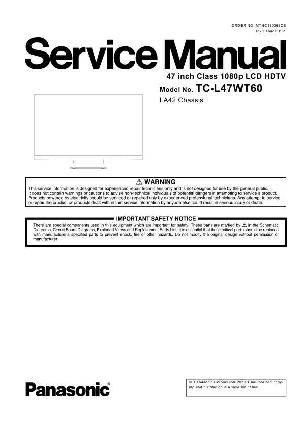 Сервисная инструкция Panasonic TC-L47WT60, LA42 ― Manual-Shop.ru