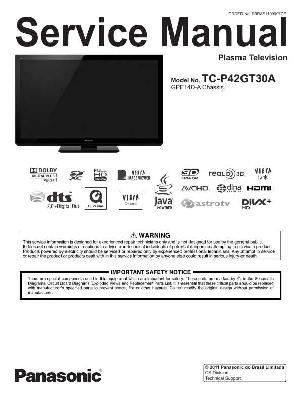 Сервисная инструкция Panasonic TC-P42GT30A ― Manual-Shop.ru