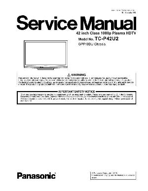 Сервисная инструкция Panasonic TC-P42U2 ― Manual-Shop.ru