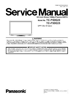 Сервисная инструкция Panasonic TC-P50G20-25 ― Manual-Shop.ru