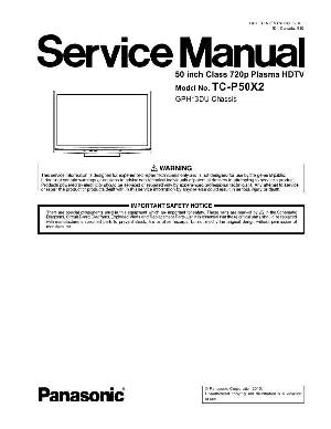 Сервисная инструкция Panasonic TC-P50X2 GPH13DU ― Manual-Shop.ru