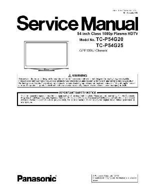 Service manual Panasonic TC-P54G20-25 ― Manual-Shop.ru