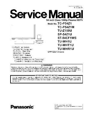 Service manual Panasonic TC-P54Z1 ― Manual-Shop.ru