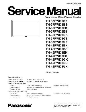 Service manual Panasonic TH-37PWD8, TH-42PWD8 ― Manual-Shop.ru