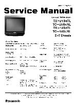 Сервисная инструкция Panasonic TX-14S4TL, TX-21S4TL