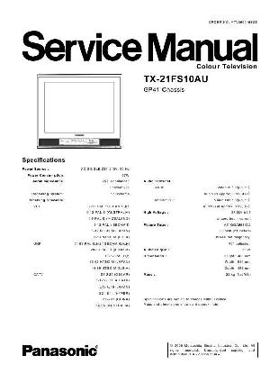 Service manual Panasonic TX-21FS10AU ― Manual-Shop.ru
