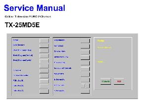 Сервисная инструкция Panasonic TX-25MD5E ― Manual-Shop.ru