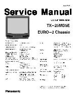Service manual Panasonic TX-25MD5E