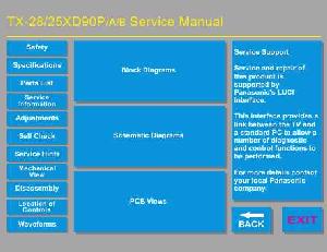 Service manual Panasonic TX-25XD90P, TX-28XD90P ― Manual-Shop.ru