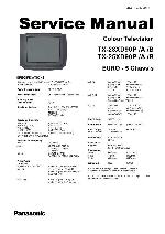 Сервисная инструкция Panasonic TX-25XD90P, TX-28XD90P