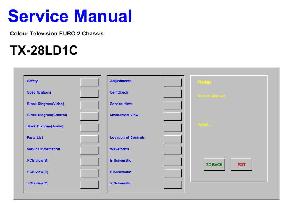Service manual Panasonic TX-28LD1C ― Manual-Shop.ru
