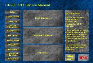 Service manual Panasonic TX-28LD7C ― Manual-Shop.ru