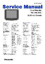 Service manual Panasonic TX-28LD7C