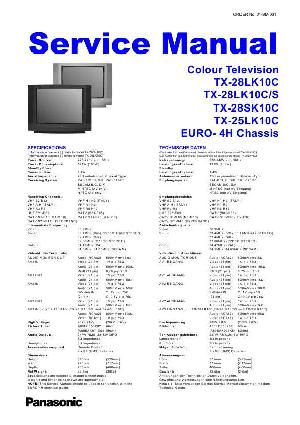 Service manual Panasonic TX-28LK10, TX-28SK10 ― Manual-Shop.ru