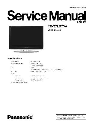 Service manual Panasonic TX-37LX75A ― Manual-Shop.ru