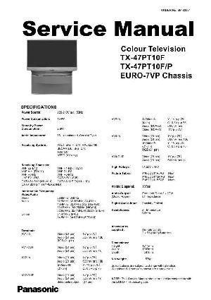 Service manual Panasonic TX-47PT10F EURO-7VP ― Manual-Shop.ru