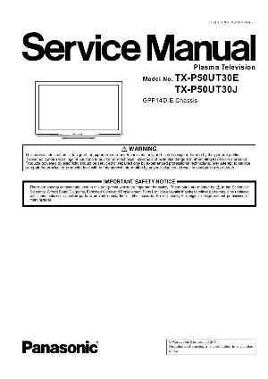 Сервисная инструкция Panasonic TX-P50UT30E ― Manual-Shop.ru