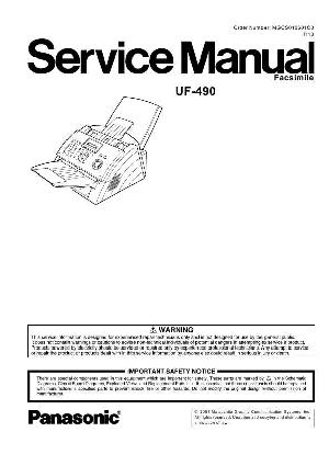 Сервисная инструкция Panasonic UF-490 SM ― Manual-Shop.ru