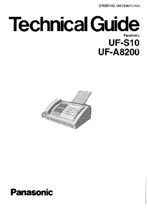 Сервисная инструкция Panasonic UF-A8200 ― Manual-Shop.ru