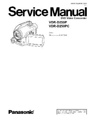 Сервисная инструкция Panasonic VDR-D250P, PC ― Manual-Shop.ru