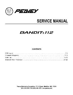 Сервисная инструкция Peavey BANDIT 112  ― Manual-Shop.ru