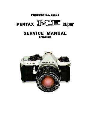 Сервисная инструкция Pentax ME-SUPER ― Manual-Shop.ru