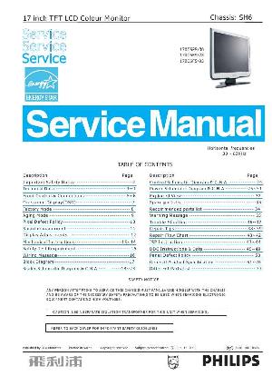 Сервисная инструкция Philips 170C6FS ― Manual-Shop.ru