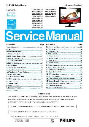 Сервисная инструкция Philips 226V3LSB ― Manual-Shop.ru