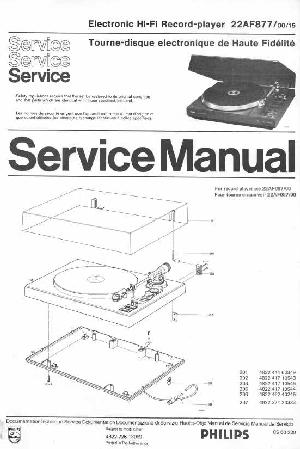 Сервисная инструкция Philips 22AF877 ― Manual-Shop.ru