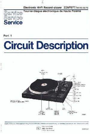 Service manual Philips 22AF977 ― Manual-Shop.ru