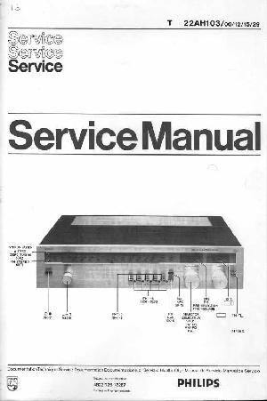 Сервисная инструкция Philips 22AH103 ― Manual-Shop.ru