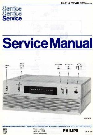 Сервисная инструкция Philips 22AH309 ― Manual-Shop.ru