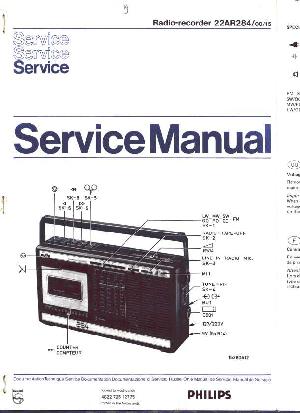 Сервисная инструкция Philips 22AR284 ― Manual-Shop.ru