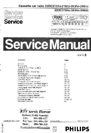 Сервисная инструкция Philips 22DC213  ― Manual-Shop.ru
