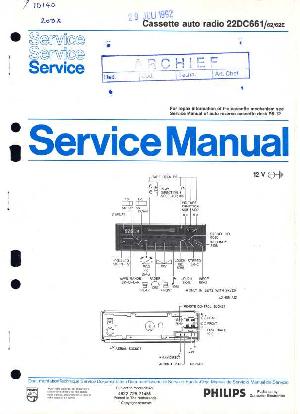 Сервисная инструкция Philips 22DC661 ― Manual-Shop.ru