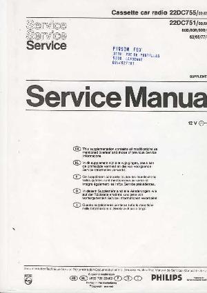 Сервисная инструкция Philips 22DC751, 22DC755 ― Manual-Shop.ru