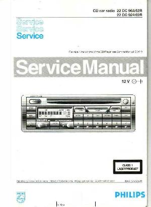 Service manual Philips 22DC924, 22DC964  ― Manual-Shop.ru