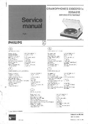 Сервисная инструкция Philips 22GA212 ― Manual-Shop.ru