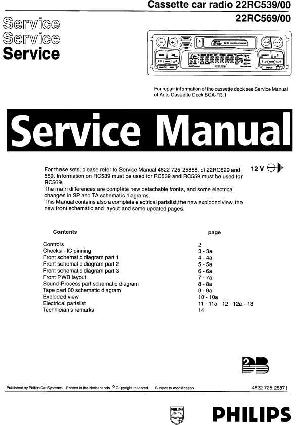Сервисная инструкция Philips 22RC539, 22RC569  ― Manual-Shop.ru
