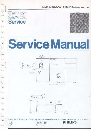 Сервисная инструкция Philips 22RH544 ― Manual-Shop.ru