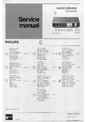 Сервисная инструкция Philips 22RH580 ― Manual-Shop.ru