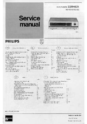 Сервисная инструкция Philips 22RH621 ― Manual-Shop.ru